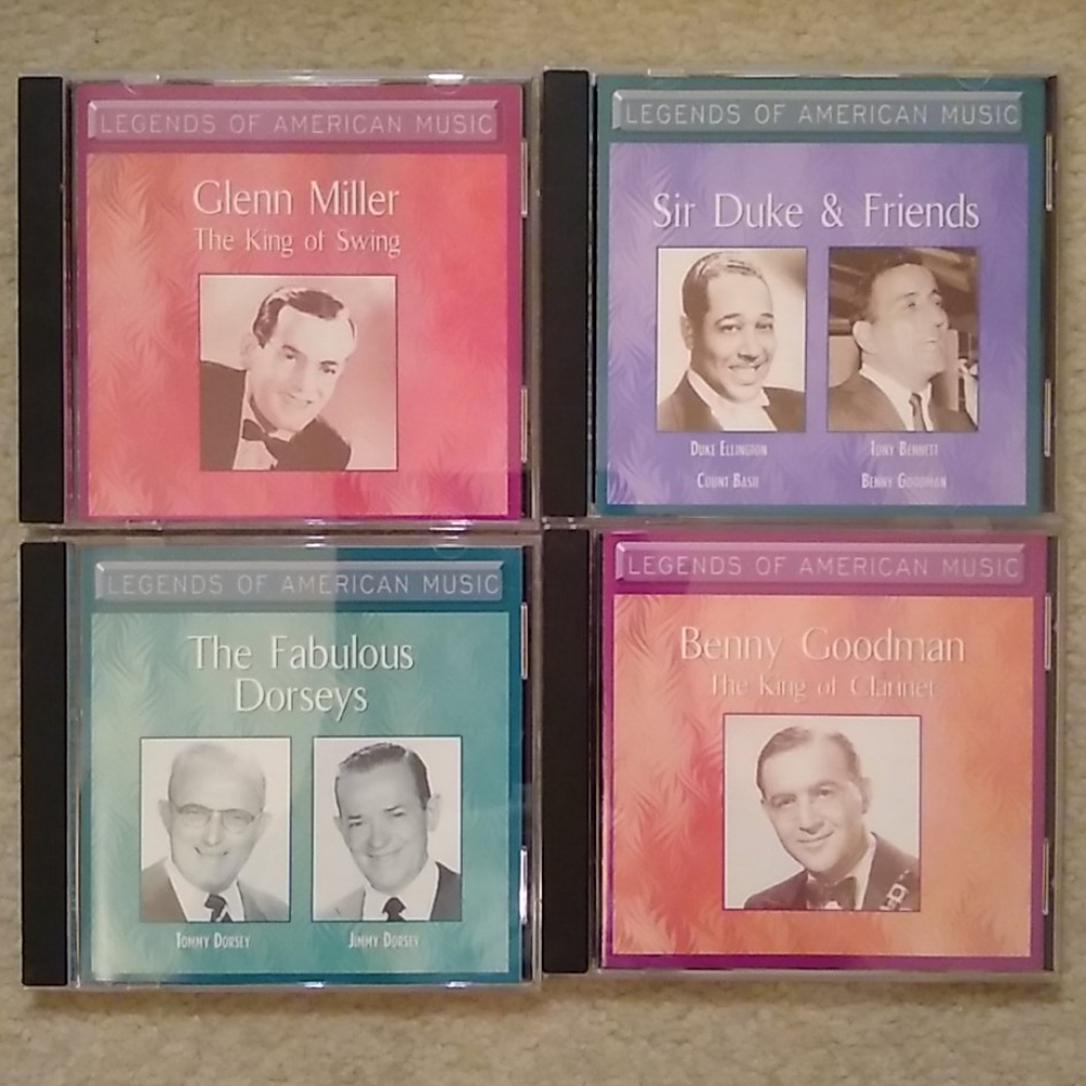 CDs 4 DISC SET of Legends of American Music